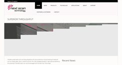 Desktop Screenshot of nextscantechnology.com